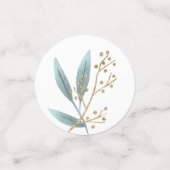 Butterfly Baby Dusche Blumengarten Konfetti (Klein Vorderseite)