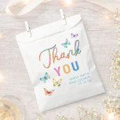 Butterfly Baby Dusche Gefälligkeitstaschen Geschenktütchen (Ausgeschnitten)