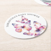 Butterfly Baby Dusche Untersetzer (Angewinkelt)