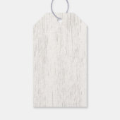 Butterfly Baby Duwer Gefallen Geschenkmarken Geschenkanhänger (Rückseite)