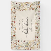 Butterfly Baby Showbanner Banner (Vertikal)