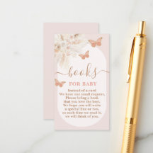 Butterfly Baby Shower Girl Books for Baby