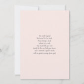 Butterfly Baby Shower Girl Einladung (Rückseite)