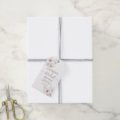 Butterfly Baby Shower Girl Geschenk Tag Geschenkanhänger (Mit Garn)