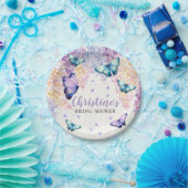 Butterfly-Babydusche Teller (Party)