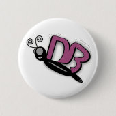 BUTTERFLY BADGE BUTTON (Vorderseite)