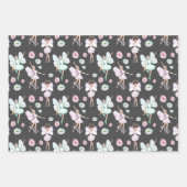 Butterfly Ballerina Geschenkpapier Set (Vorderseite 2)