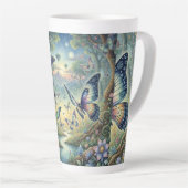 Butterfly Ballet in a Mystic Forest Milchtasse (Rechte Ecke)