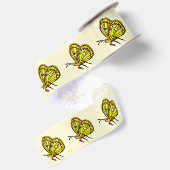 Butterfly-Band Zeichnend Satinband (Rückseite)