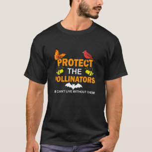 Butterfly-Bat-Moth schützt die Bestäuber T-Shirt