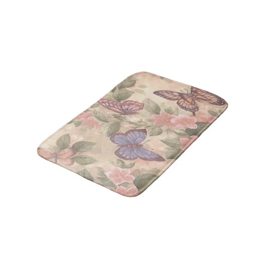Butterfly Bath Mat Badematte (Schrägansicht)