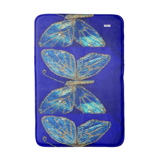 Butterfly Bath Mat Badematte (Vorderseite Vertikal)