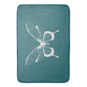 Butterfly Bath Mat Badematte (Vorderseite Vertikal)