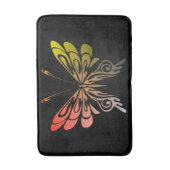 Butterfly Bath Mat Badematte (Vorderseite Vertikal)