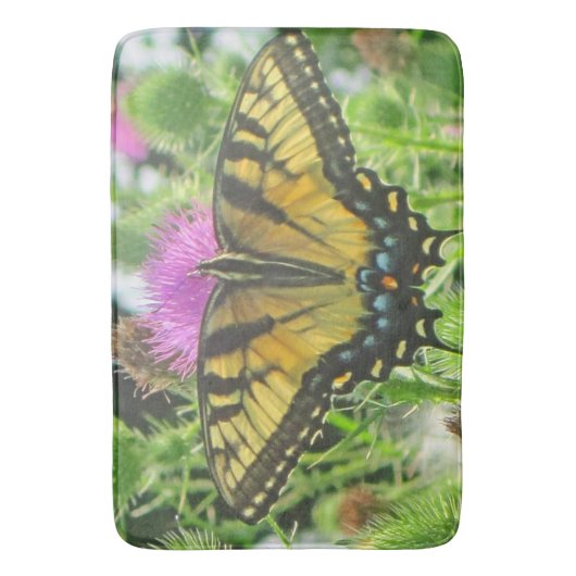 Butterfly Bath Mat Badematte (Vorderseite Vertikal)