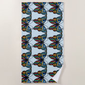 BÜTTERFLY BEACH TOWELS STRANDTUCH (Vorderseite)