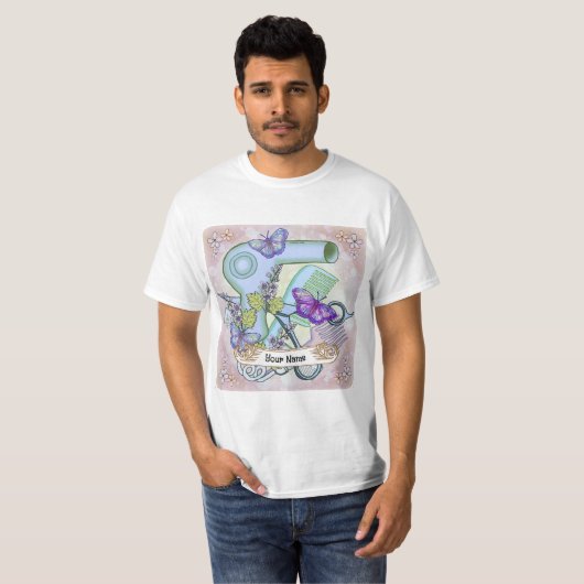 Butterfly Beautician T-Shirt (Vorne ganz)