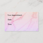 Butterfly Beauticier-Terminierungskarte Terminkarte (Rückseite)