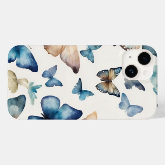 Butterfly Beauties Case-Mate iPhone Hülle (Rückseite (Horizontal))