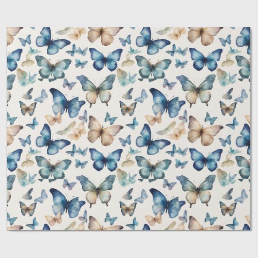 Butterfly Beauties Geschenkpapier (Flach)