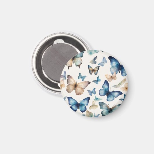 Butterfly Beauties Magnet (Vorderseite/Rückseite)