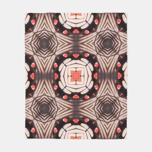 Butterfly, Beautiful seamless pattern made from bu Fleecedecke (Vorderseite)