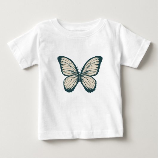 "Butterfly Beauty" Baby T-shirt (Vorderseite)