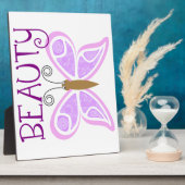 Butterfly Beauty Fotoplatte (Seite)