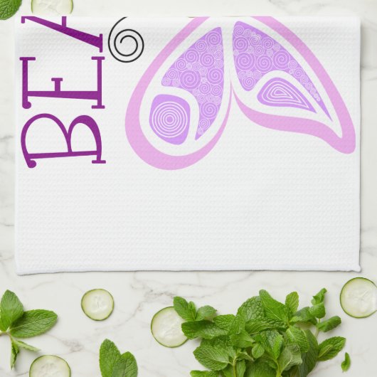 Butterfly Beauty Handtuch (Gefaltet)