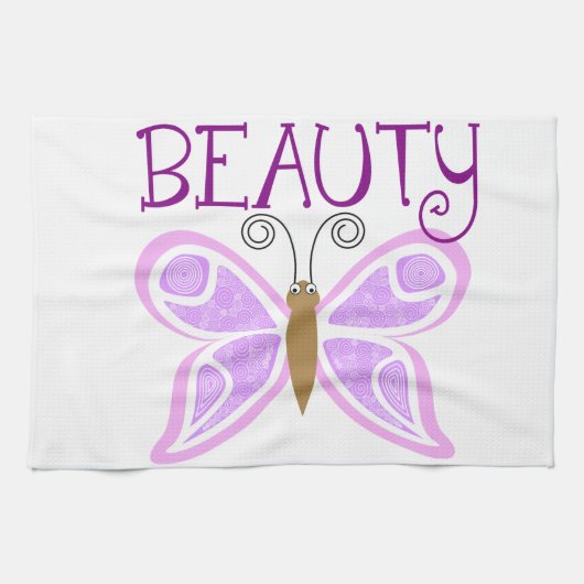 Butterfly Beauty Handtuch (Horizontal)
