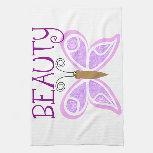 Butterfly Beauty Handtuch (Vertikal)