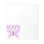 Butterfly Beauty Notizblock (Vorderseite)