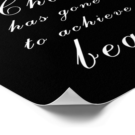 Butterfly Beauty Poster (Ecke)