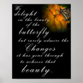 Butterfly Beauty Poster (Vorne)