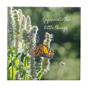 Butterfly & Bee Tile Fliese