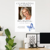 Butterfly-Begräbnisplakat Poster (Heimbüro)
