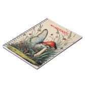 Butterfly Beneath the Bloom Notizblock (Linke Seite)