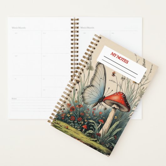 "Butterfly Beneath the Bloom" Planer (Anzeige)