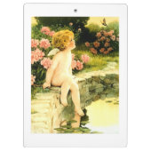 BUTTERFLY Bessie Pease Gutmann Art Klemmbrett (Rückseite)