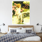 BUTTERFLY Bessie Pease Gutmann Art Leinwanddruck