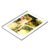 BUTTERFLY Bessie Pease Gutmann Art Notizblock (Linke Seite)