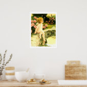 BUTTERFLY Bessie Pease Gutmann Art Poster (Küche)