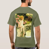 BUTTERFLY Bessie Pease Gutmann Art T-Shirt (Rückseite)