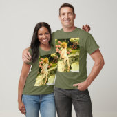 BUTTERFLY Bessie Pease Gutmann Art T-Shirt (Unisex)