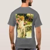 BUTTERFLY Bessie Pease Gutmann Art T-Shirt (Rückseite)