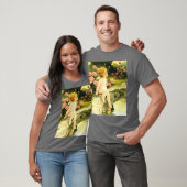 BUTTERFLY Bessie Pease Gutmann Art T-Shirt (Unisex)