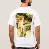 BUTTERFLY Bessie Pease Gutmann Art T-Shirt (Rückseite)