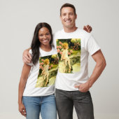 BUTTERFLY Bessie Pease Gutmann Art T-Shirt (Unisex)