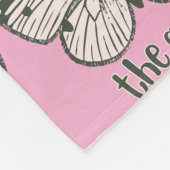 Butterfly BFTG Fleece Blanket (Ecke)