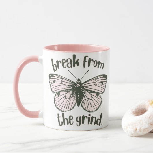 Butterfly-BFTG-Tasse Tasse (Mit Donut)